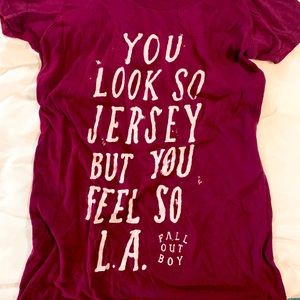 Fall out boy T shirt